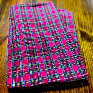 Christmas Plaid material